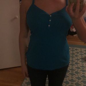 Blue Tank Top